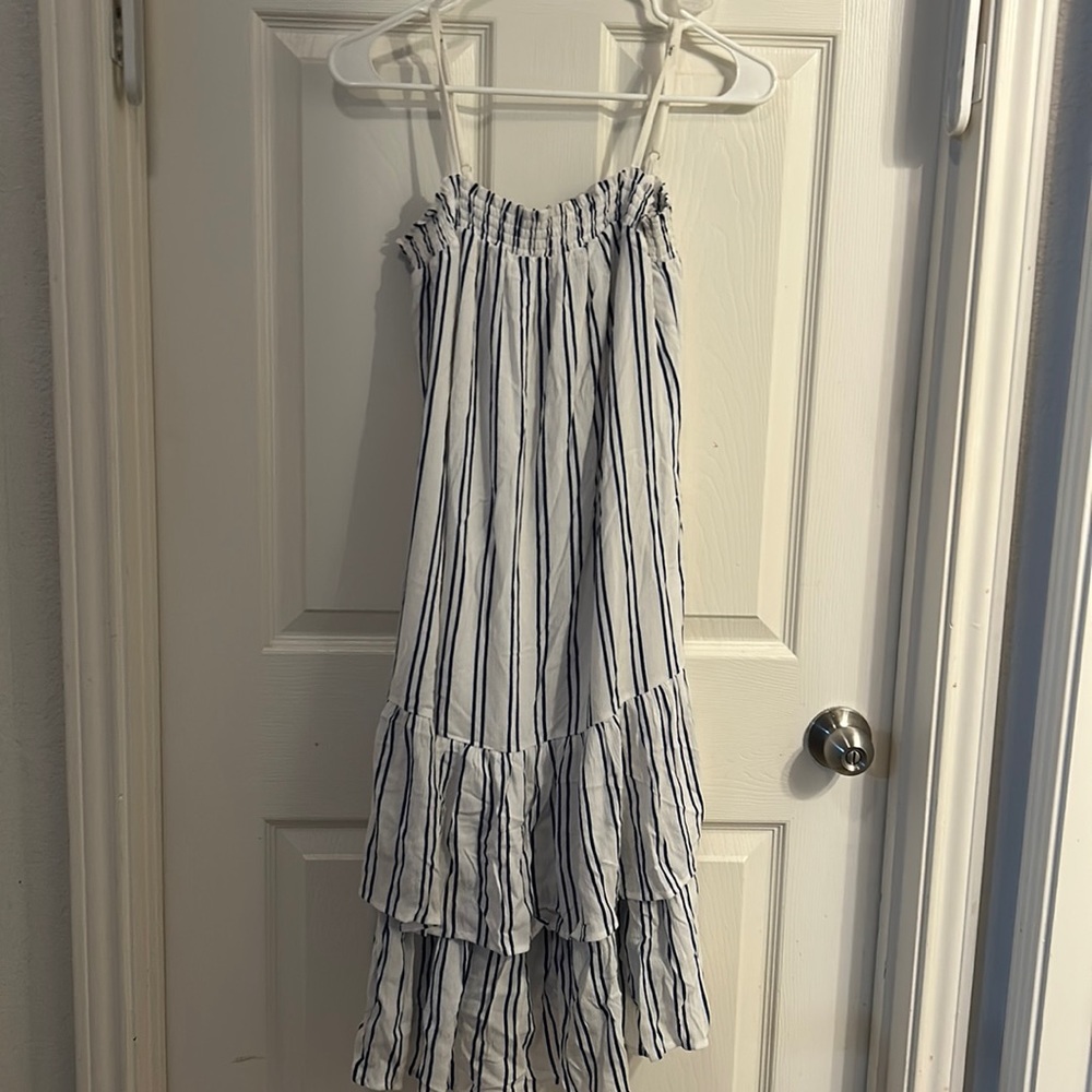 Michael Kors Sundress Women’s‎ S white with blue stripes